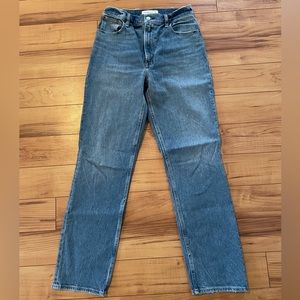 Abercrombie & Fitch The 90s Straight Ultra High Rise, 4R/27